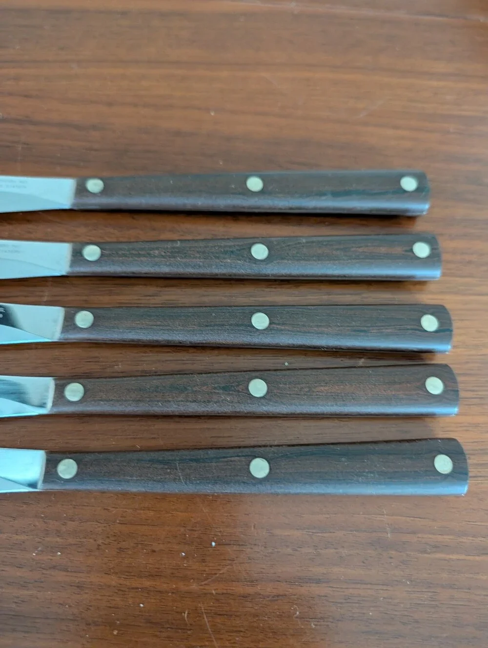 Vintage Cutco USA No. 47 Dinner Steak Knife Lot Of 5 Pre Owned